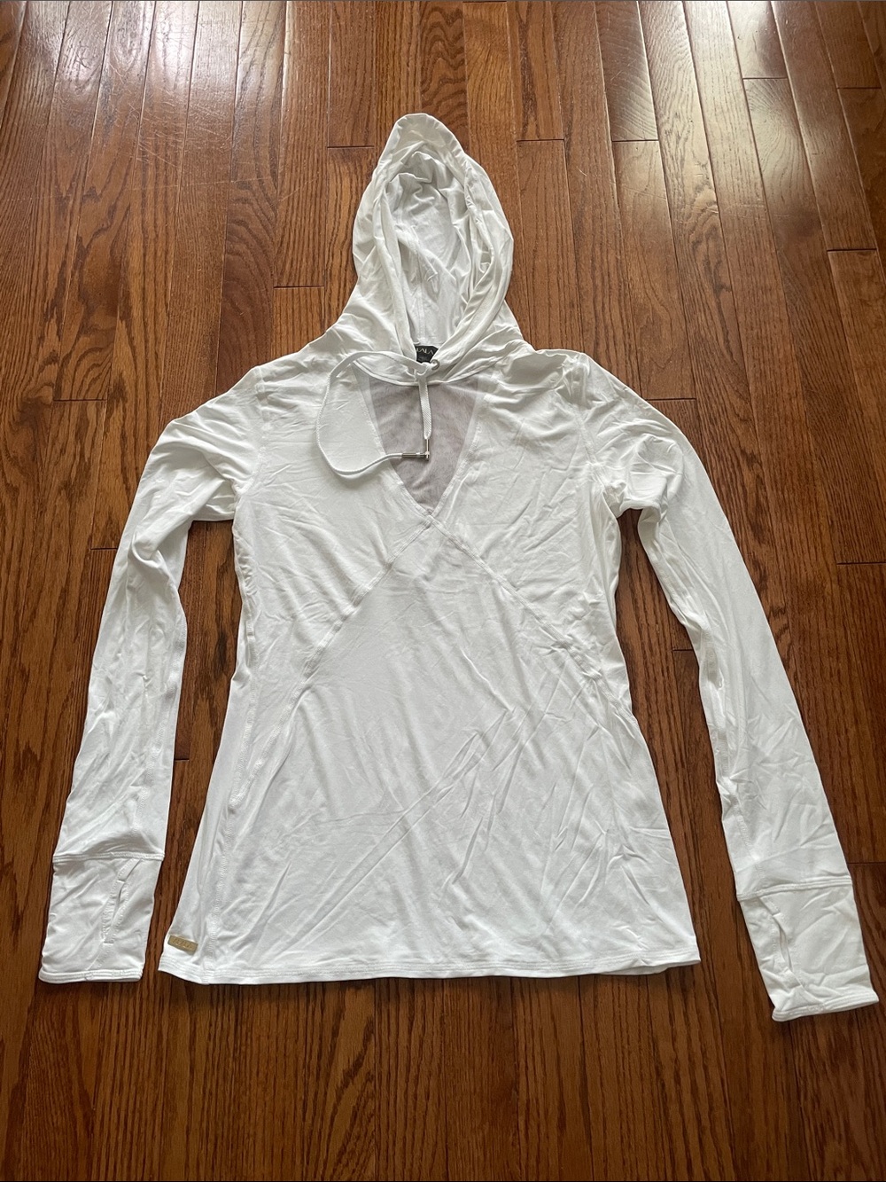 Alala White Hoodie Women’s Sz Small
